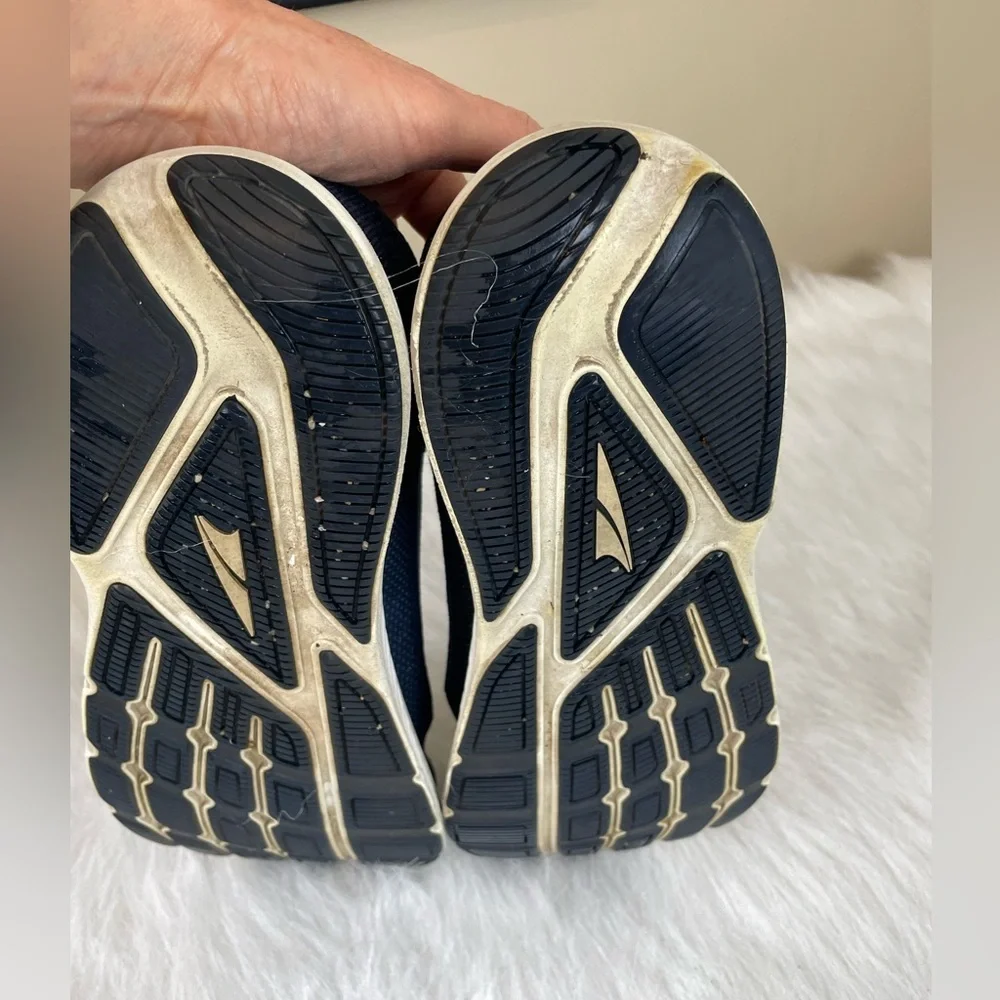 Navy Blue Athletic Sneakers